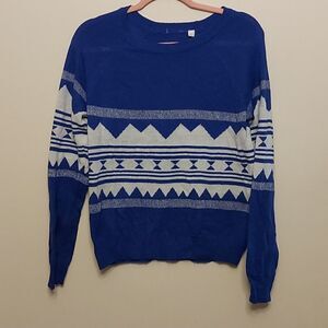 Marley metallic mountain sweater sz. L